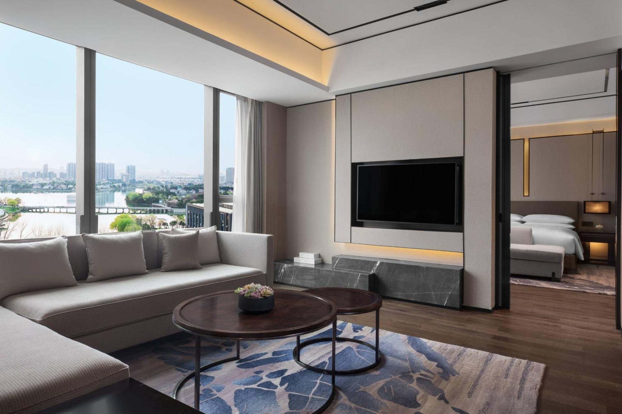 Marriott Nanjing South Hotel Dış mekan fotoğraf