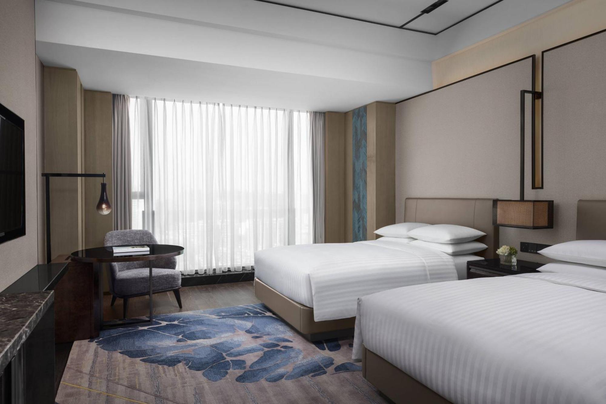 Marriott Nanjing South Hotel Dış mekan fotoğraf