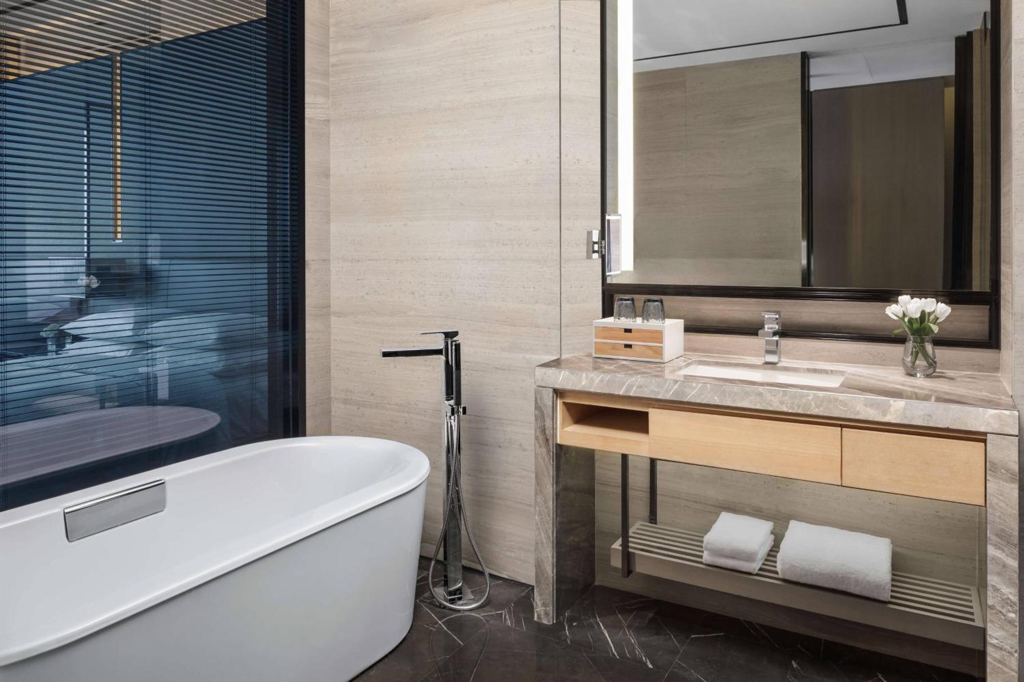 Marriott Nanjing South Hotel Dış mekan fotoğraf