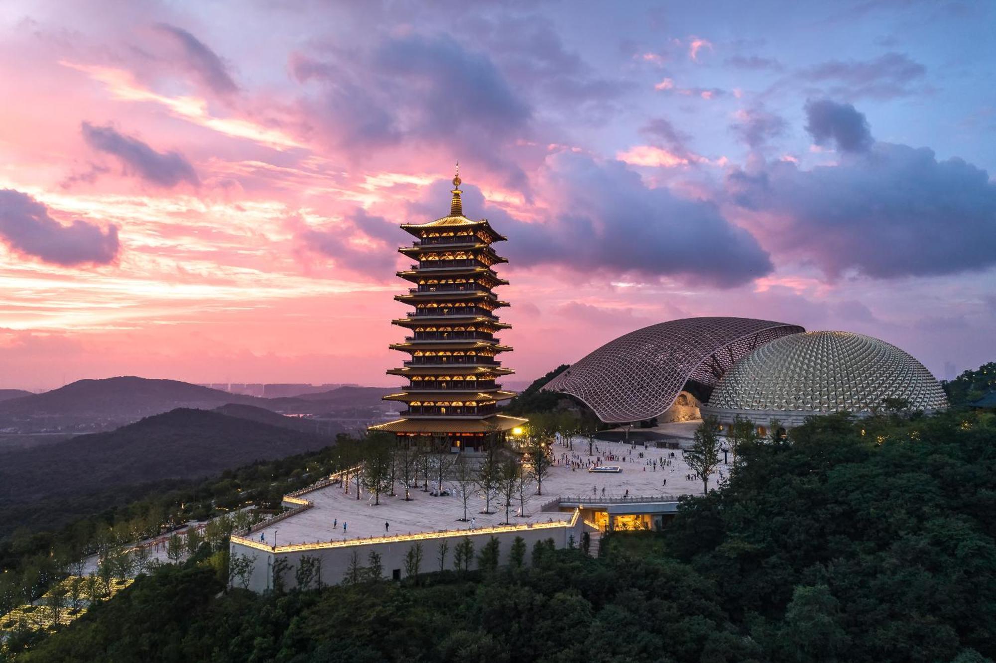 Marriott Nanjing South Hotel Dış mekan fotoğraf