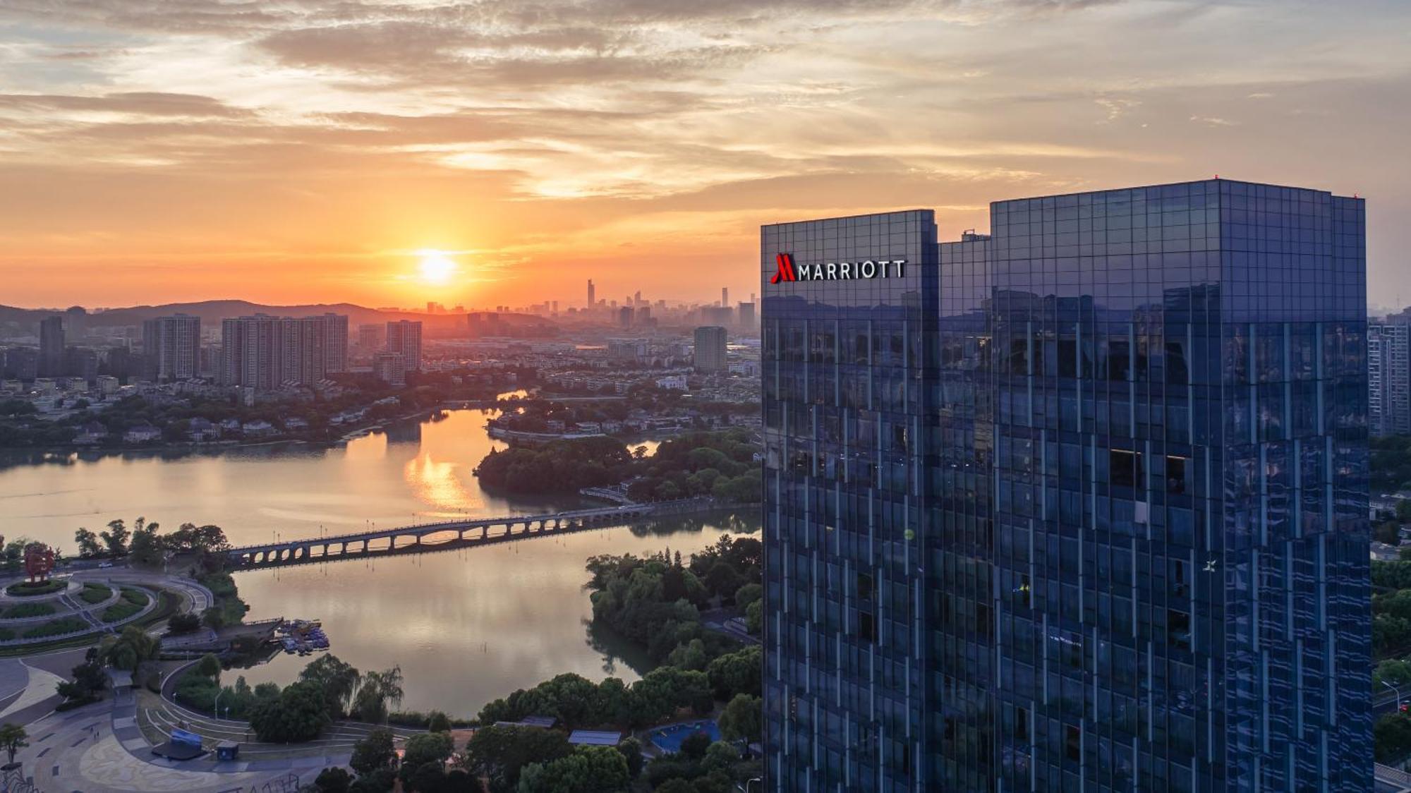 Marriott Nanjing South Hotel Dış mekan fotoğraf